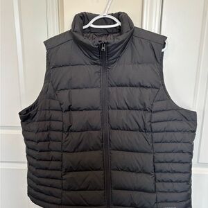 Lands End Plus Size Down Vest Womens